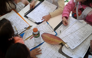 TRABAJANDO CON LAS PARTES DE LAS PLANTAS EN EL BOTÁNICO