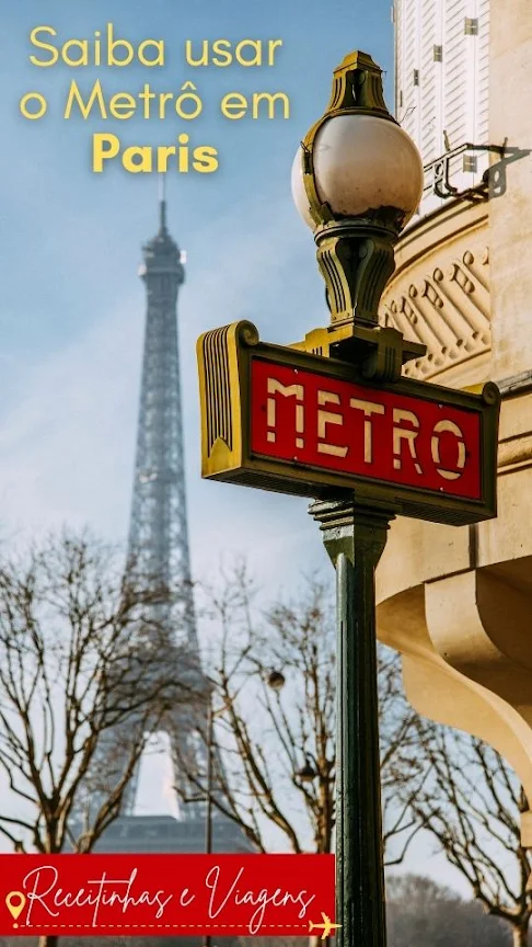 Como andar de metrô em Paris