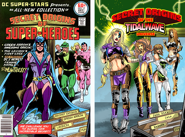 DC Super-Stars and TidalWave Characters