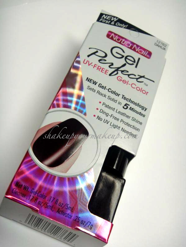  Review and NOTD: Nutra Nail Gel Perfect UV-Free Gel-Color 