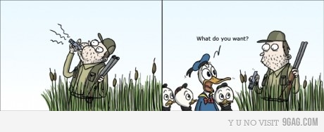 Donald Duck is a gangster ~ Release me in band..