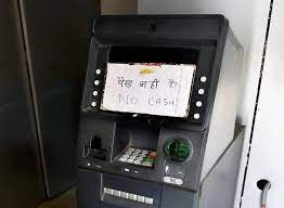 Banks have to pay fines if ATMs run out of cash