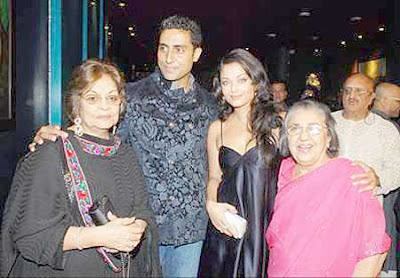 Aishwarya Rai Abhishek Bachchan Shammi Birthday Party Pics