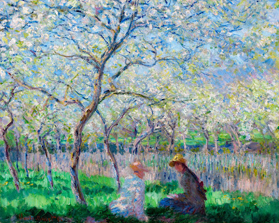  Claude Monet - Le Printemps,1886   