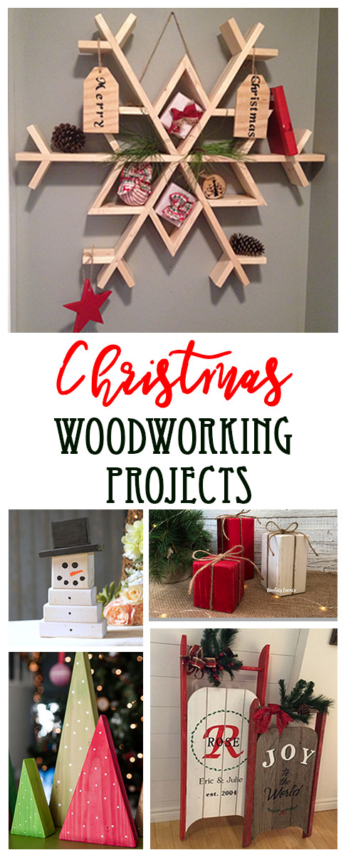 Easy Christmas woodworking projects. 15 ideas that you can ...