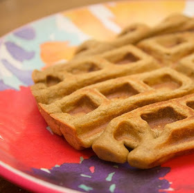 Waffles for breakfast