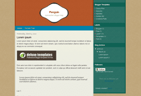 Penguine Blogger Templates