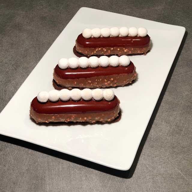 chic éclair silikomart chocolat glaçage miroir rocher