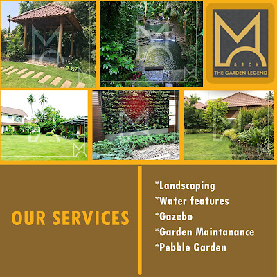  landscaping in kerala| M-arch Garden