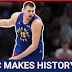 Jokić makes history in the NBA. 2025