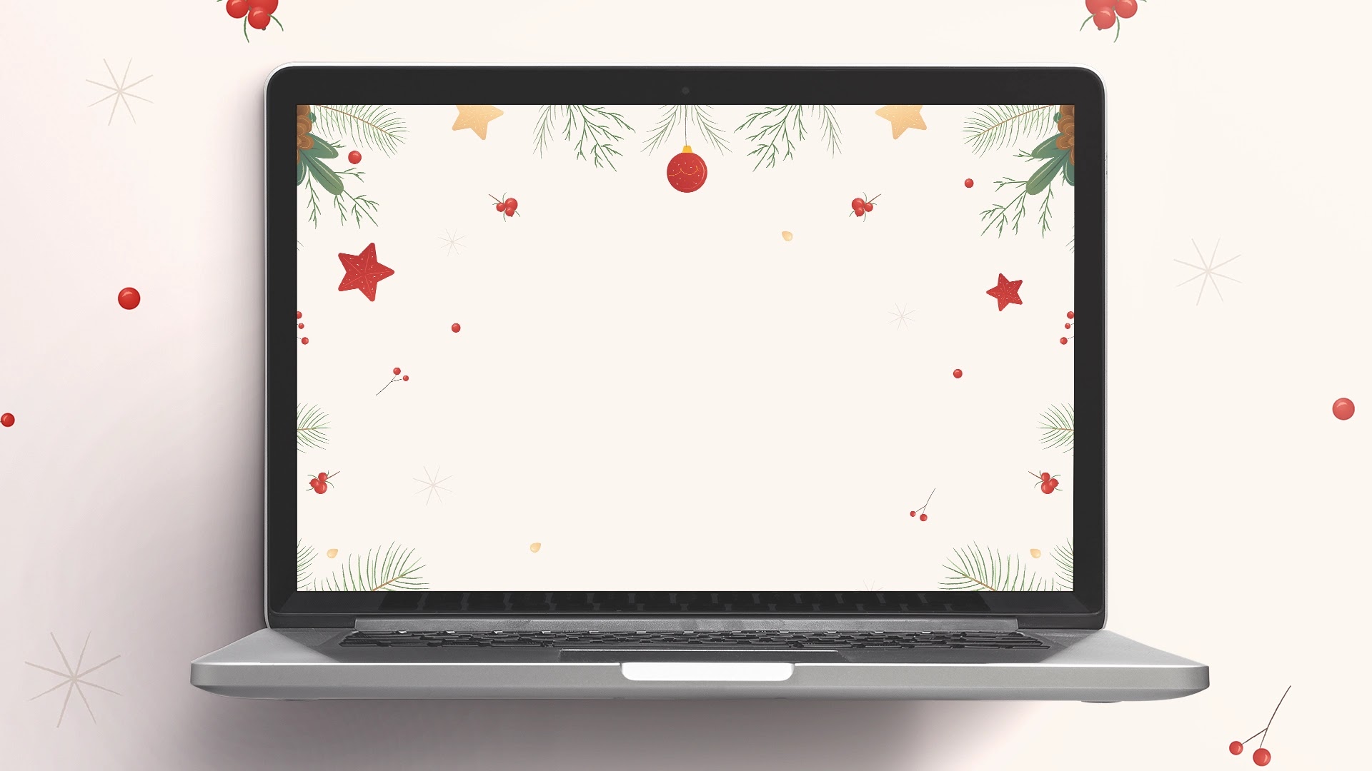 preppy Christmas wallpaper for desktop and laptop 4k