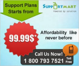 Support Plans starts from 99.99$