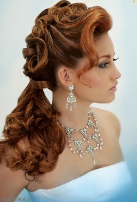 bridal hairstyles 2012 pink fashion