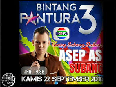 Asep AS tampil di ajang Bintang Pantura 3 Indosiar