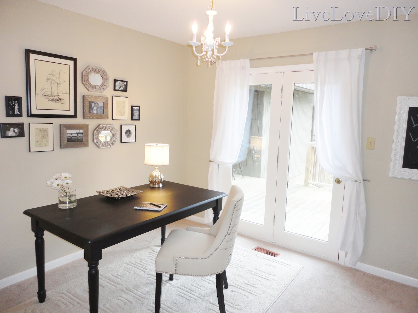 LiveLoveDIY Painting Trim & Walls What You Need To Know