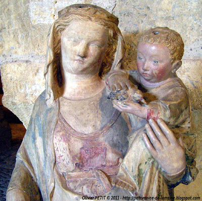 Vierge à l'Enfant. Milieu XIVe siècle.