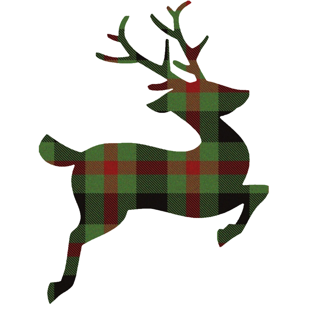 The Craft Patch: Plaid Deer