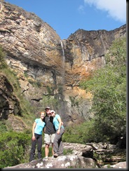 306 - Travessia Lapinha-Tabuleiro - 3o. dia- descida no poção da cachoeira do Tabuleiro