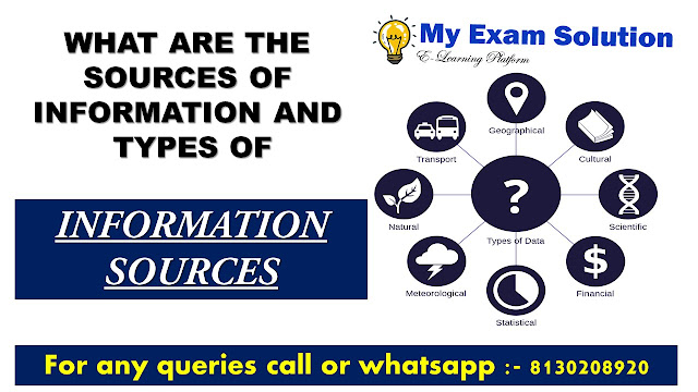 explain the sources and types of information, , what are the five sources of information, 10 sources of information, what are the different sources of information, types of information sources pdf, what are the 3 sources of information?, types of information sources in library science, why is it important to know the sources of information