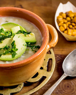 Locro de papas y queso