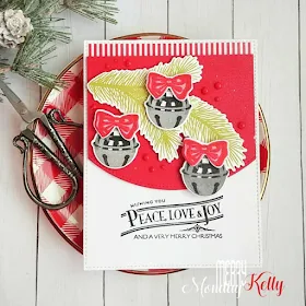 Sunny Studio Stamps: Holiday Style Customer Card by Kelly Lunceford