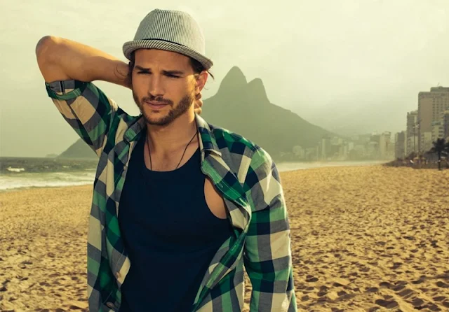 Brazil / Colcci Summer 2012 Campaign With Alessandra Ambrosio & Ashton Kutcher