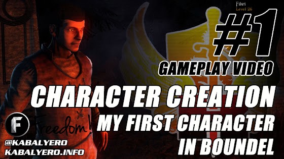 Boundel Gameplay #1 ★ Character Creation ★ My First Character
