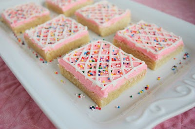 Sugar Cookie Squares