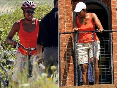 Michelle Obama on Martha's Vineyard