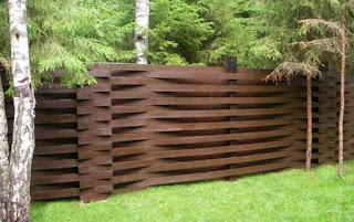 Beautiful Wood Fence Design