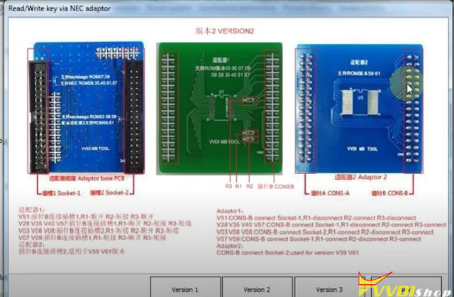 renew benz nec key with vvdi mb 6