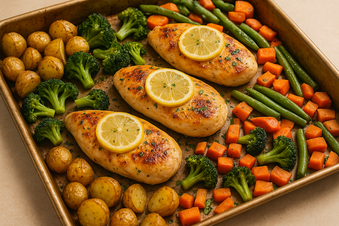 One-Pan Lemon Herb Chicken and Veggies: The Perfect Easy Dinner Recipe