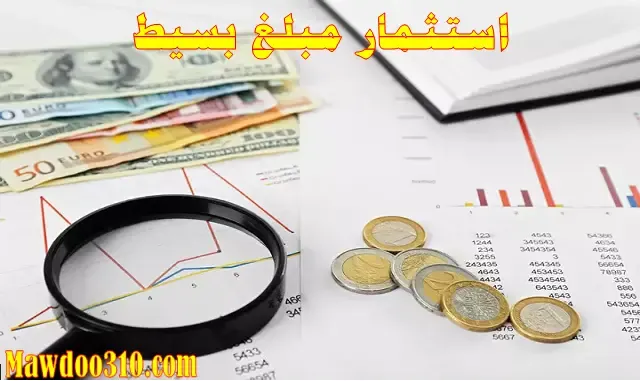 استثمار مبلغ بسيط