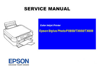 Service Manual Epson Stylus Photo TX650