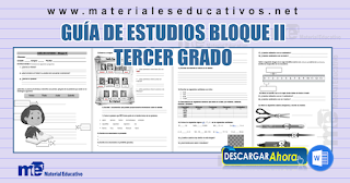 GUÍA DE ESTUDIOS TERCER GRADO