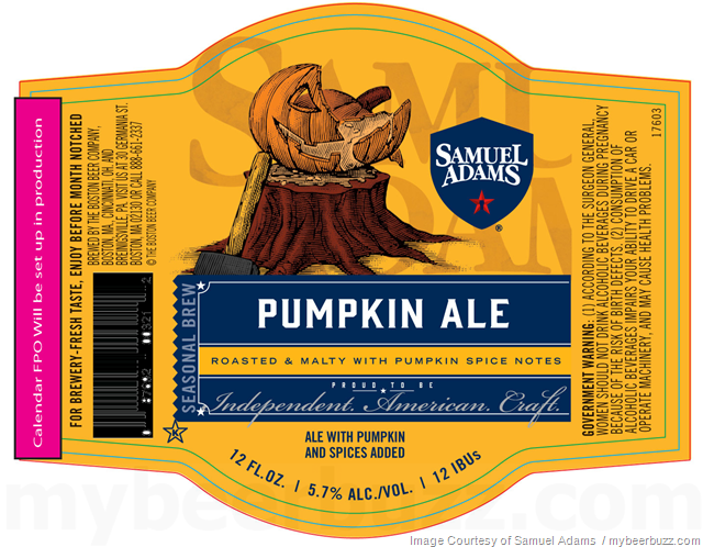 Samuel Adams - Spruce Lager, Black Lager & Pumpkin Ale