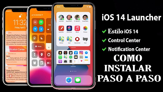 Convierte tu Android en un IPHONE con iOs 14 + Widgets EXCLUSIVOS 2021