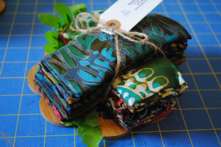 Fat eighth bundle from Turtle Hand Batiks