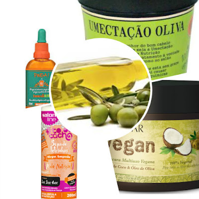 produtos low poo com azeite oliva