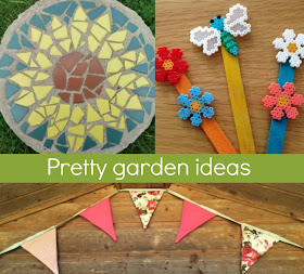 Ways to make the garden pretty with crafts