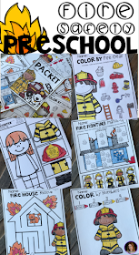 Fire Safety Worksheets and Printables for Preschool.
