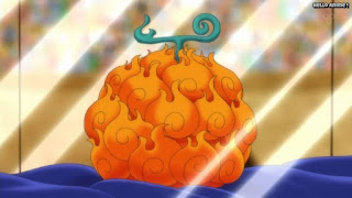 ワンピースアニメ ドレスローザ編 641話 メラメラの実 | ONE PIECE Episode 641