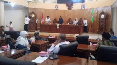 Disposisi Delegasi Dinilai Bermasalah, Rencana Paripurna DPRD Kota Bima Gaduh