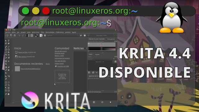 Disponible Krita 4.4 con cambios importantes