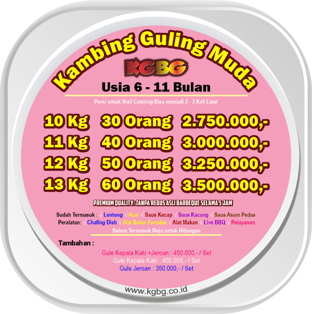 Harga Kambing Guling