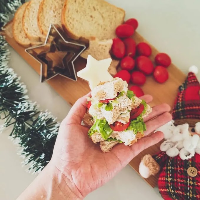 Sanduíche Pinheirinho de Natal