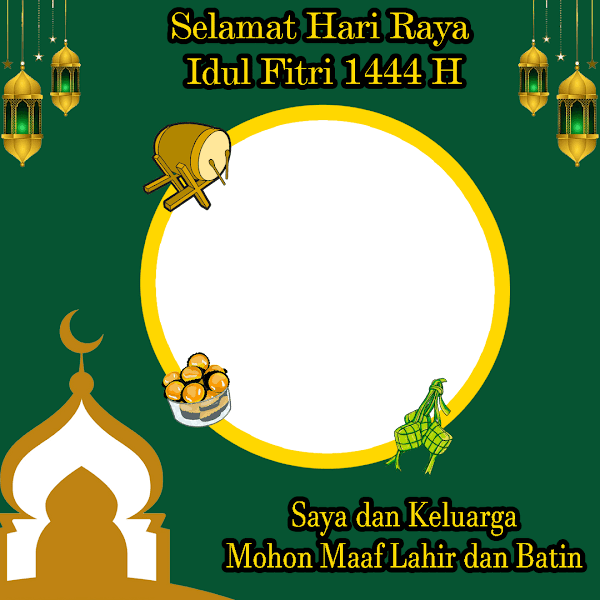 Link Twibbonize Ucapan Selamat Hari Raya Lebaran Idul Fitri 1444 Hijriyah 2023 Masehi id: lebarandimas