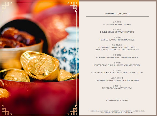 Chinese New Year 2024 Course Set by AC Hotel by Marriott Penang