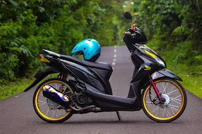 Ide Foto Modifikasi Motor Vario 110 Karbu Trending