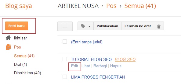 Tutorial Blog SEO